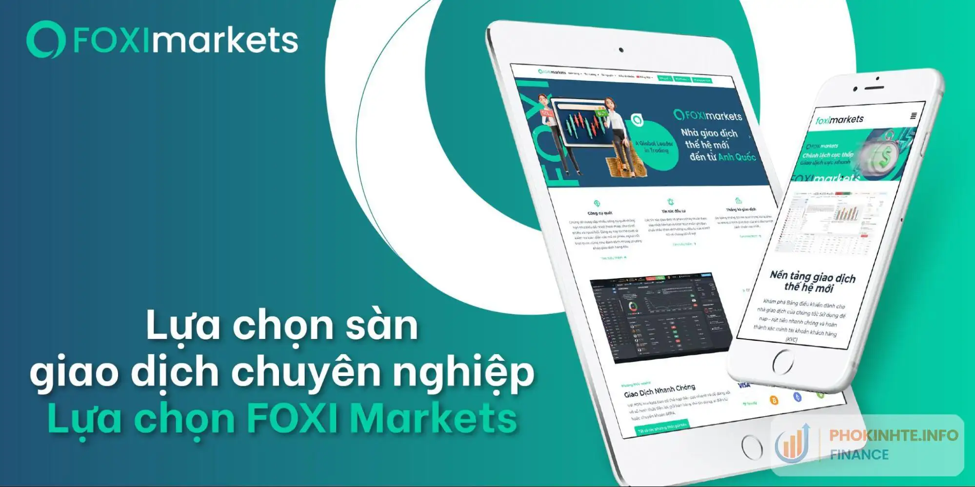 Lựa chọn FOXI Markets - Sàn giao dịch chuyên nghiệp giúp khắc phục rủi ro trong đầu tư chứng khoán
